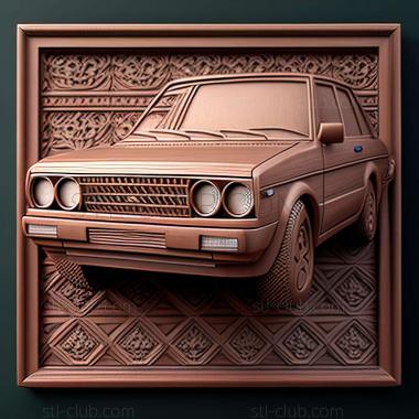 3D модель Fiat 131 (STL)